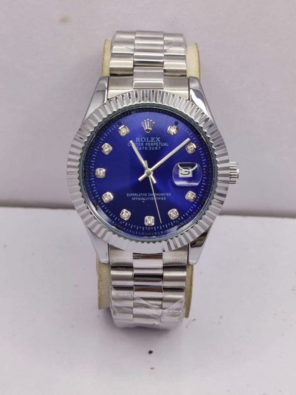 Rolex date chain watch